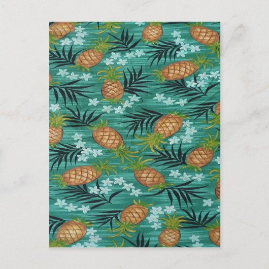 Ananas Delight Postkarte (Vorderseite)