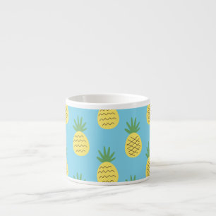 Ananas Delight: Tropische Fruchtwerbung Espressotasse