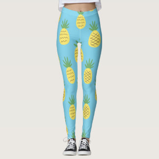 Ananas Delight: Tropische Fruchtwerbung Leggings