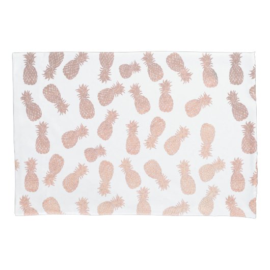 Ananas der Rose Kissenbezug (Vorderseite)