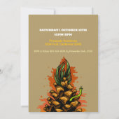 Ananas Der ultimative Geburtstagsbash Einladung (Rückseite)