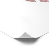 Ananas-Design Poster (Ecke)