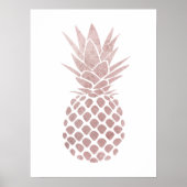 Ananas-Design Poster (Vorne)