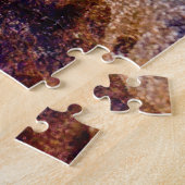 Ananas, die sich am Strand auf Felsen lehnen Puzzle (Seite)