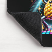 Ananas Disco Dancer Spooky Dance Kinder Mousepad (Ecke)