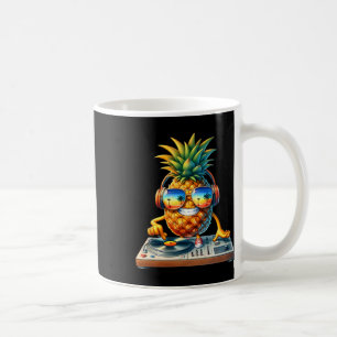 Ananas Dj Tropical Beats Aloha Beaches Hawaii H Kaffeetasse