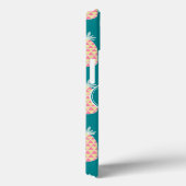 Ananas Doodle Muster | Monogramm Case-Mate iPhone Hülle (Rückseite / Rechts)