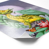 Ananas Dragon 4x6 Print Fotodruck (Ecke)