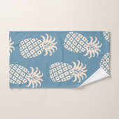 Ananas-Drehung Tropisches Design Badhandtuch Set (Handtuch)