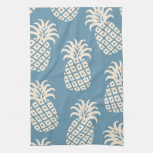 Ananas-Drehung Tropisches Design Geschirrtuch