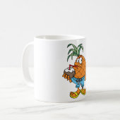 Ananas Drink Kokosmilch Tasse (Vorderseite Links)