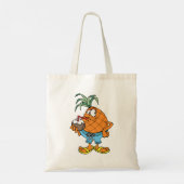Ananas Drink Kokosmilch Tote Tasche (Rückseite)