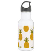 Ananas-Druck Edelstahlflasche (Vorderseite)