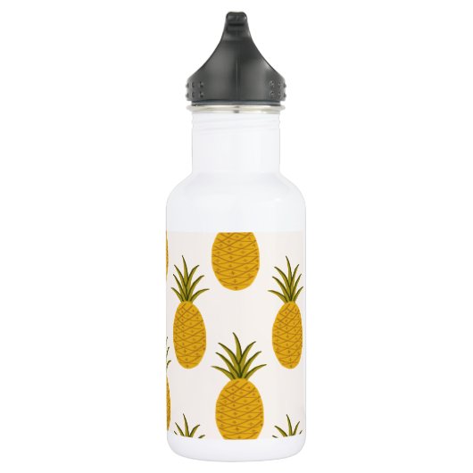 Ananas-Druck Edelstahlflasche (Rechts)