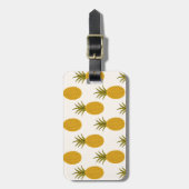 Ananas-Druck Gepäckanhänger (Vorderseite vertikal)