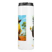 Ananas-Dundee - Ananas-Reich Thermosbecher (Rückseite)