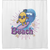 Ananas Duschvorhang (Vorderseite)