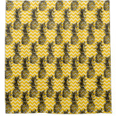Ananas Duschvorhang (Vorderseite)