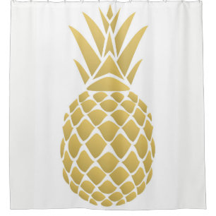 Ananas-Duschvorhang Duschvorhang