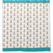 Ananas-Duschvorhang Duschvorhang (Vorderseite)