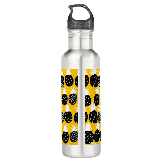 Ananas Edelstahlflasche (Rückseite)
