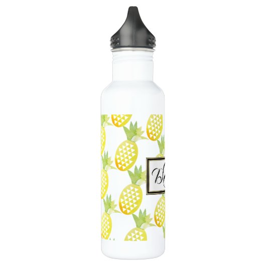 Ananas Edelstahlflasche (Links)