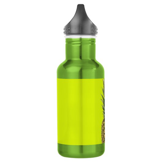 Ananas Edelstahlflasche (Links)