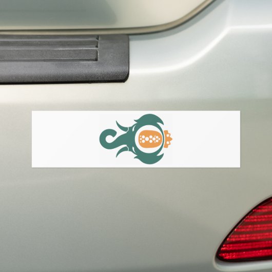 Ananas-Elephant Autoaufkleber (Auf Auto)