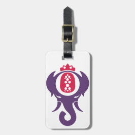 Ananas-Elephant Gepäckanhänger