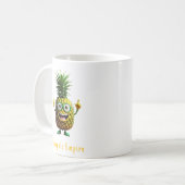 Ananas Empire - El PineCho Kaffeetasse (Vorderseite Links)