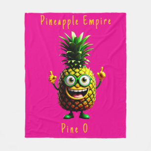 Ananas Empire Fleece Blanket