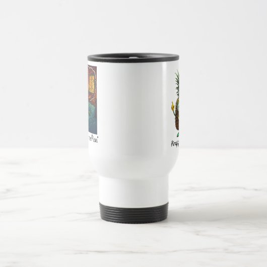 Ananas Empire - TropiCool Tony's Albtraum Reisebecher (Mittel)