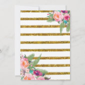 Ananas Erstgeburt Einladung (Rückseite)