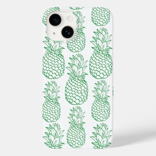 Ananas Erwachsene Case-Mate iPhone Hülle (Rückseite)