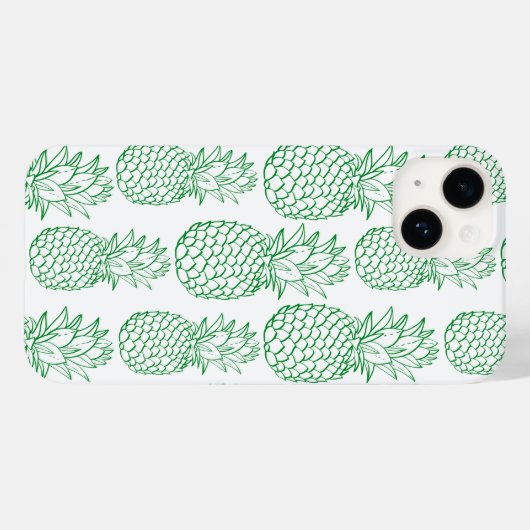Ananas Erwachsene Case-Mate iPhone Hülle (Rückseite (Horizontal))