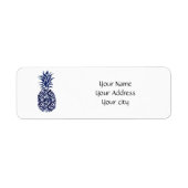 Ananas-Etikett (Vorne)