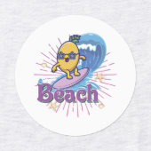 Ananas Etiketten (Design 2)