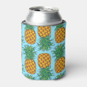 Ananas Exotic Summer Fruit Pattern Dosenkühler (Kanne Vorderseite)