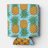Ananas Exotic Summer Fruit Pattern Dosenkühler (Rückseite)