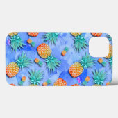 Ananas. Farbe. Feier. Case-Mate iPhone Hülle (Rückseite (Horizontal))