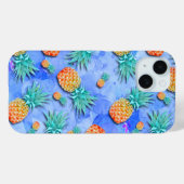 Ananas. Farbe. Feier. Case-Mate iPhone Hülle (Rückseite (Horizontal))