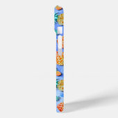 Ananas. Farbe. Feier. Case-Mate iPhone Hülle (Rückseite / Links)