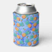 Ananas. Farbe. Feier. Dosenkühler (Kanne Rückseite)