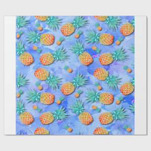 Ananas. Farbe. Feier. Geschenkpapier