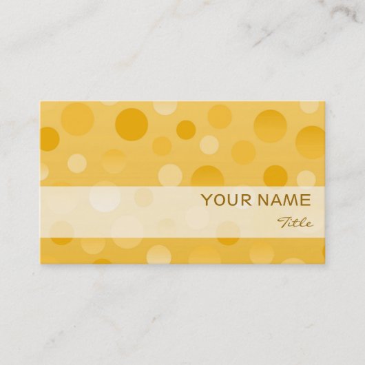 Ananas-Fizz-Visitenkarte Visitenkarte (Vorderseite)