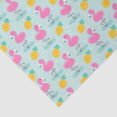 Ananas-Flamingo-Gewebepapier Seidenpapier (Ausschnitt)