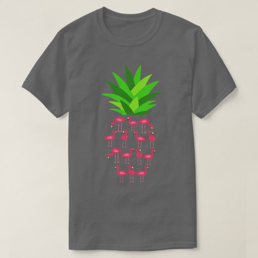 Ananas Flamingo T-Shirt (Design vorne)