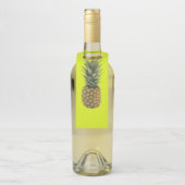 Ananas Flaschenanhänger (Auf Flasche)