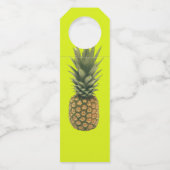 Ananas Flaschenanhänger (Rückseite)