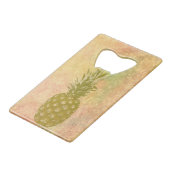 Ananas Flaschenöffner (Rückseite Schrägansicht)